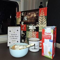 Guten Morgen, frühes aufstehen, für einen trockenen Spaziergang