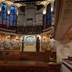 They just finished the XM organ music when I started the video!