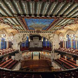 Wider view of theater