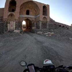 Entering the Rabbit Castle caravanserai