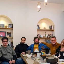 The last supper at Heritage Hostel