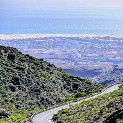 Blick auf die Dünen von Maspalomas