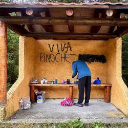 Mittagspause... mit Pinochet ?! 🤷‍♀️