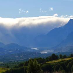 Aber Richtung Süden ... Wolken