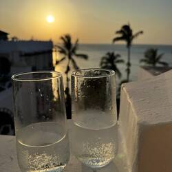 Sundowner mit Konyagi Gin