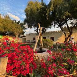 in einem Hermitage , mit Folklore und Braeuchen