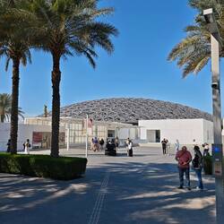 Das Louvre in Abu Dhabi