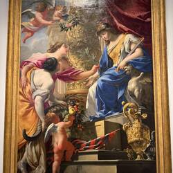 und Gemälde, scheinbar ohne Struktur