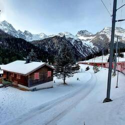.....führt über Bergün....