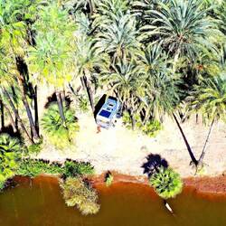 Stellplatz von letzter Nacht