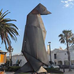 St Kilda penguin - not to scale!