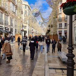 Fußgängerzone in Malaga