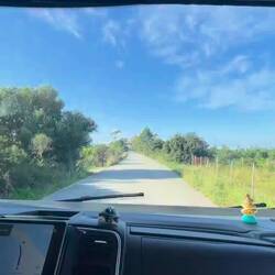 ..wir sind da🤩und hier sieht man schon die vielen kleinen Einfahrtmöglichkeiten direkt am Strand..