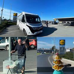 ..den Kühlschrank auffüllen..