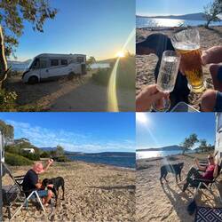 ..alle drei 🙋🏼‍♂️🙋🏼‍♀️🐕‍🦺 voll HAPPY 🤩