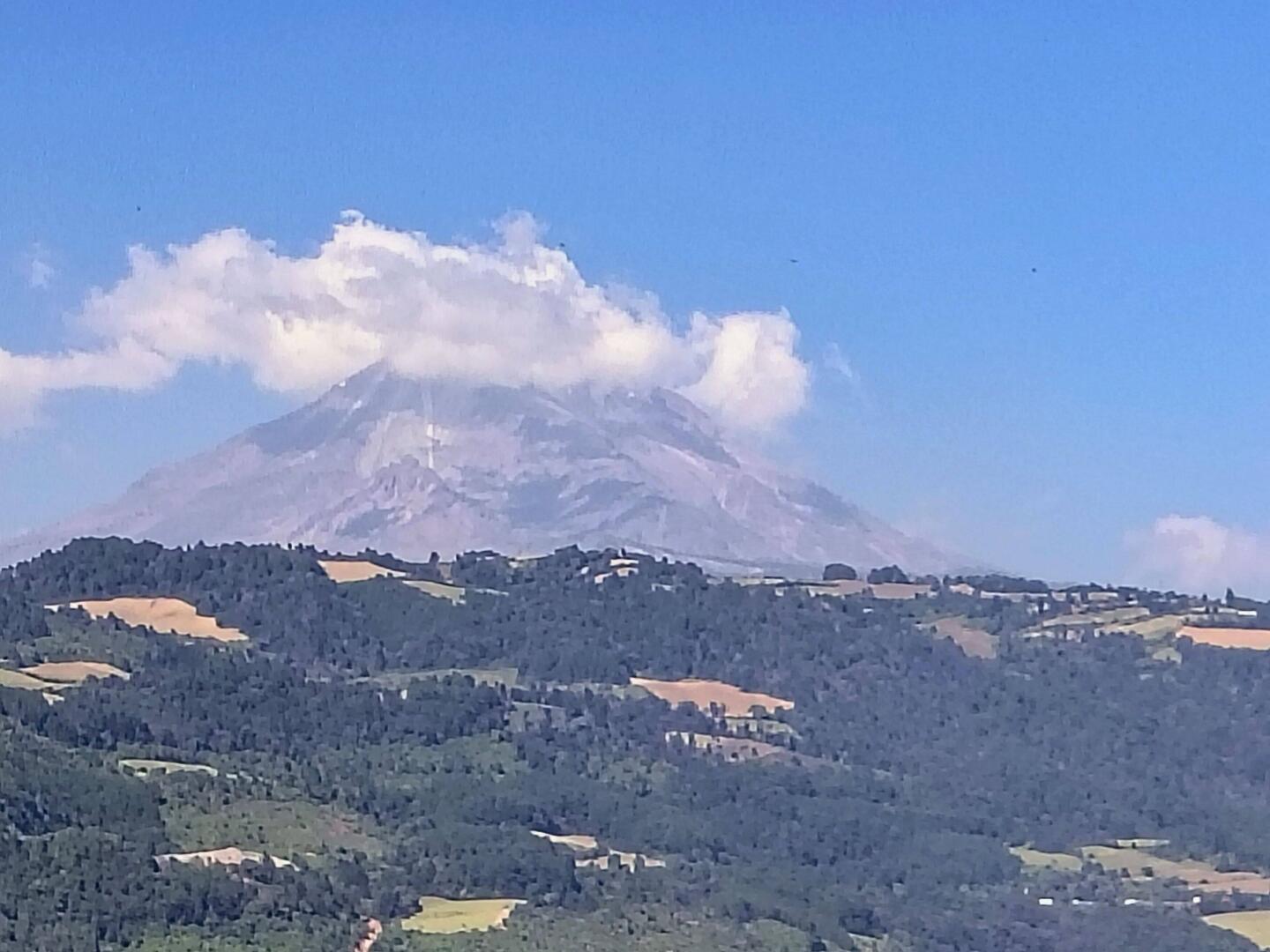 Auf dem Weg Richtung Veracruz kommen wir an den höchsten Bergen Mexicos vorbei ...