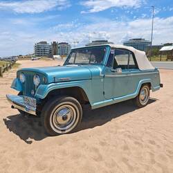 Ein seltener Jeepster Commando - ca. Bj. 1970