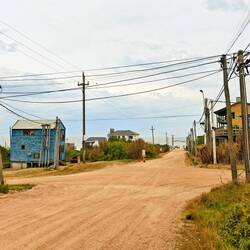 Straßenbild in Punta del Diablo