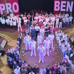 Probe für die Weihnachtsgala