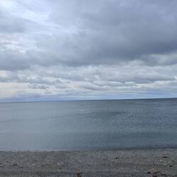 anfangs entlang der Magellan-Straße