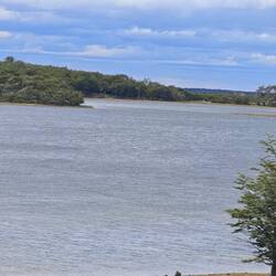 Lagune direkt an der argentinischen Grenze
