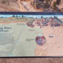 Der Ditch und Waterfall sind nicht natürlich, frühe Siedler haben nachgeholfen.