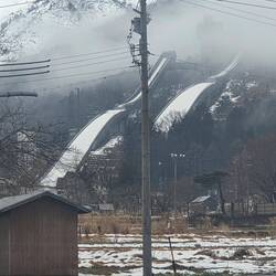 The 1998 winter Olympics ski jumps