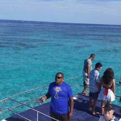 Der Kapitän ist schon in Weihnachtsstimmung