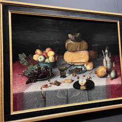 Chelsea loves this cheese still-life (and real-world Dutch cheese as well)