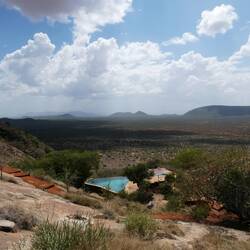 Näher werden wir dem Pool nicht kommen