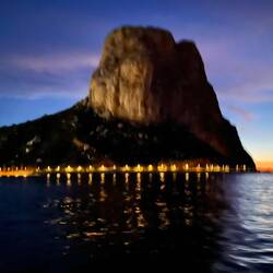 Left Calpe early