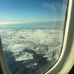 1.5hr flight from Tokyo to Sapporo