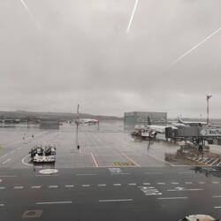 In Istanbul, der erste Stop, nur Regen.