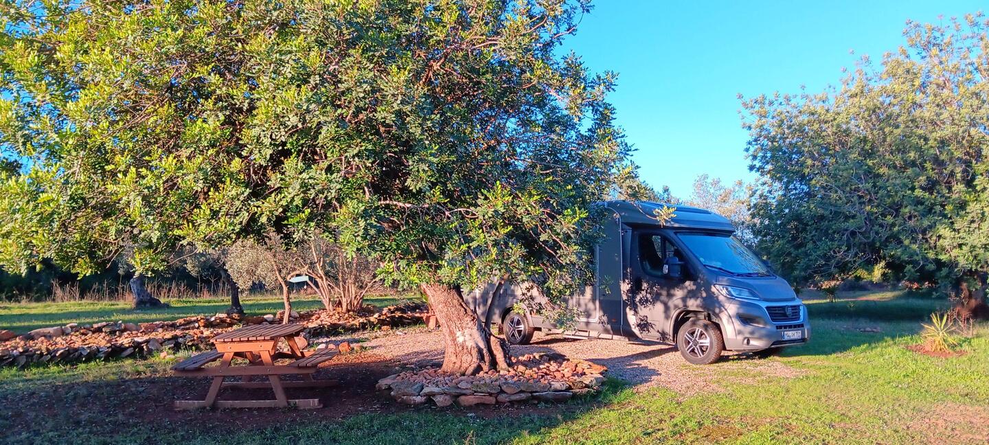 Unser Lieblingsplatz in Calig bei Ines und Maik