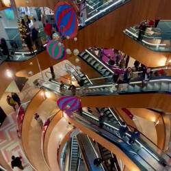 Or should I say Escherscalators