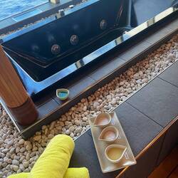 Whirlpool in der Spa - Suite