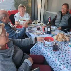 Abends gemütliches Beisammensein