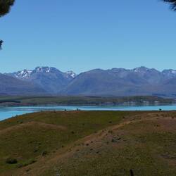 Aussicht auf Lake Tekapo vom Lookout