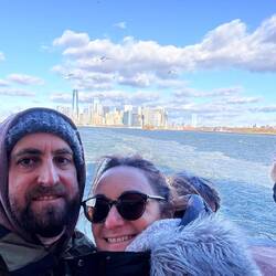 Sur le ferry, vers Staten Island