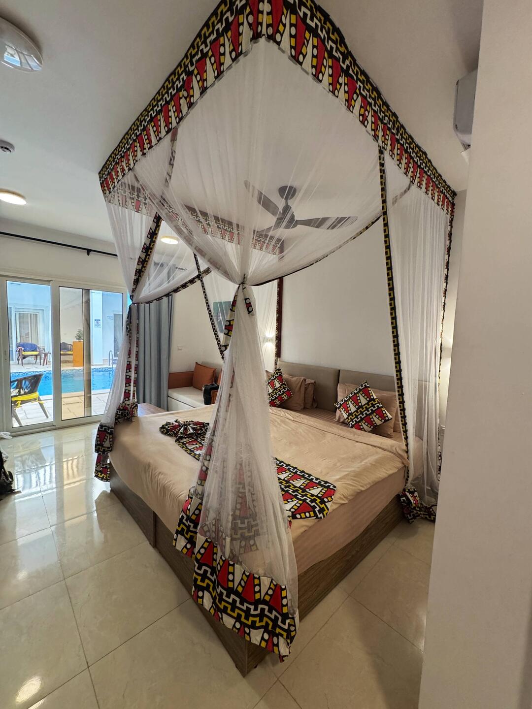 Unser Zimmer für die nächsten 5 Tage