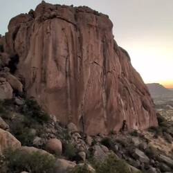 Sonbenuntergan am Viewpoint