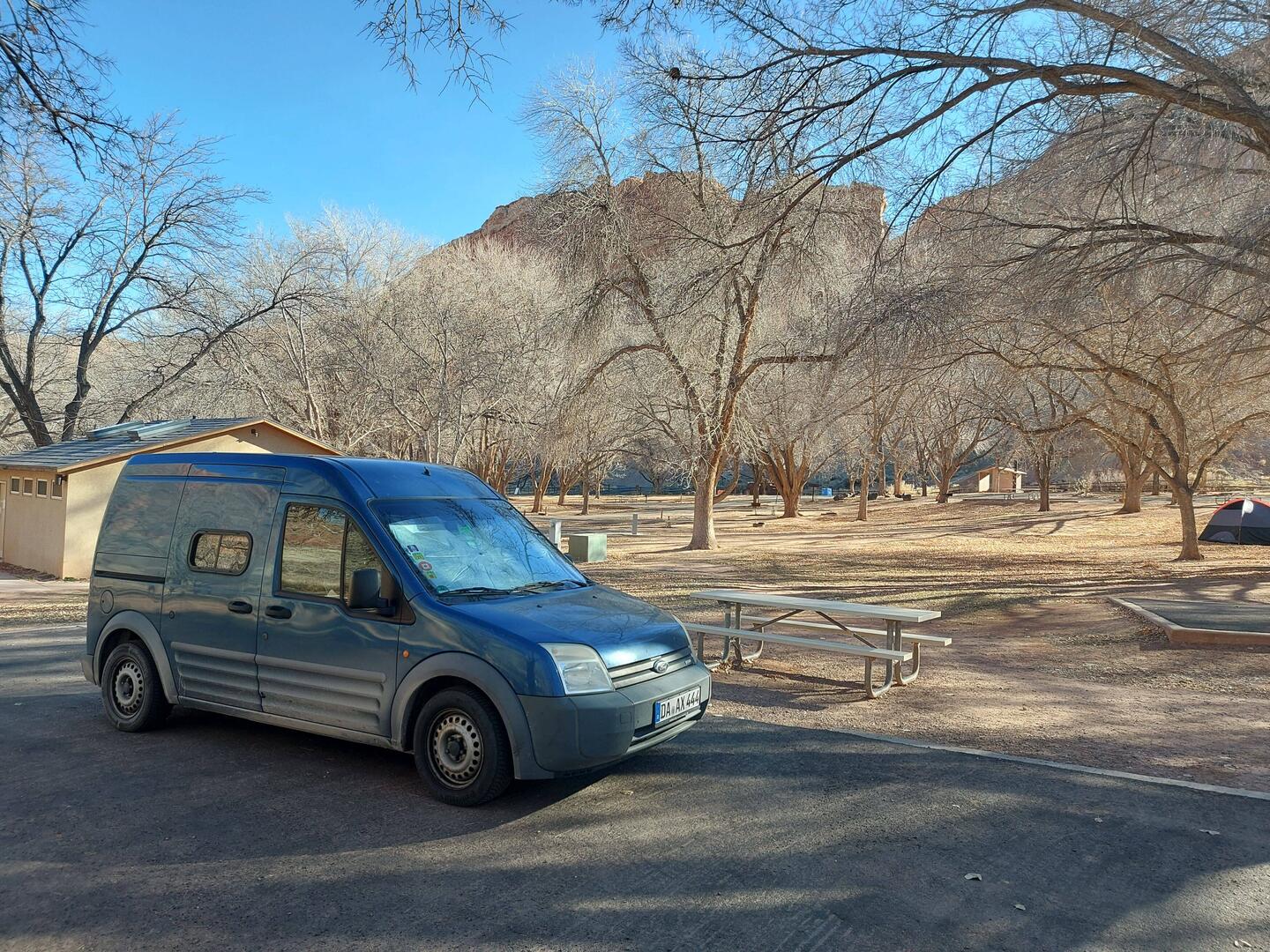 Lange keine Sonne am Platz.