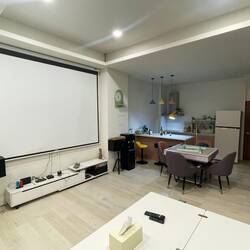 Heute mal ein Reihenhaus mit Karaokeanlage und Mahjong Tisch angemietet