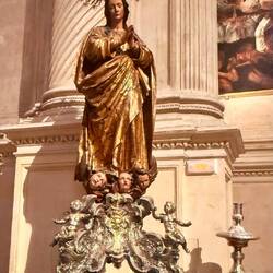 La vierge dans la sacristie Mayor