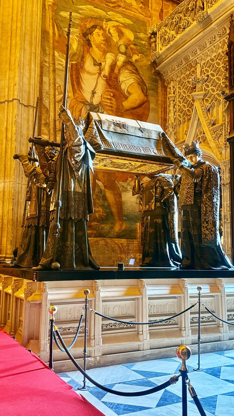 Le tombeau de Christophe Colomb ...