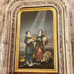 Les saintes Justa & Rufina de Francisco Goya 1817