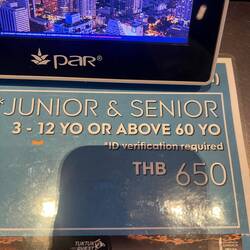 Yippie, Hälfte des Eintritt für Ü60