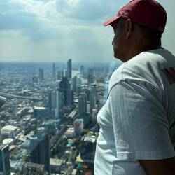 Beeindruckende Aussicht in Ruhe genossen