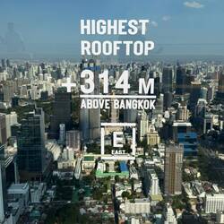 Und nun ganz oben auf der Outdoor Plattform auf 14 Hm