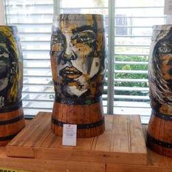 Die Marcorix-Brennerei ist gleichzeitig eine kleine Kunstsammlung